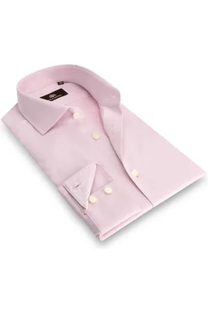 Circle of Gentlemen Axel jacquard geweven shirt 100% co
