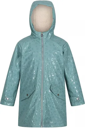 Regatta Childrens/kids brynlee waterdichte jas met dierenprint