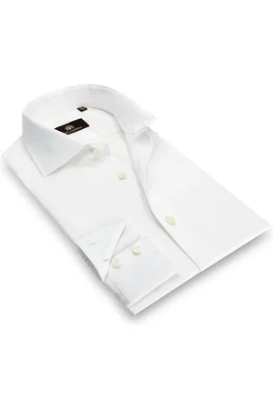 Circle of Gentlemen Augustin jacquard geweven shirt 100% co