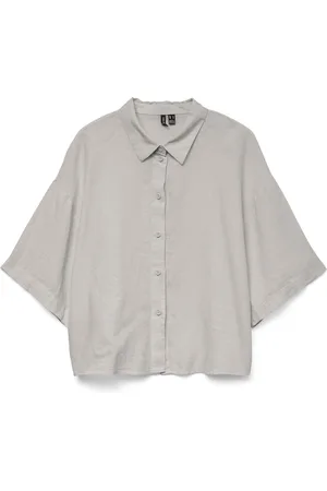 VERO MODA Vmlinn 2/4 short shirt wvn noos