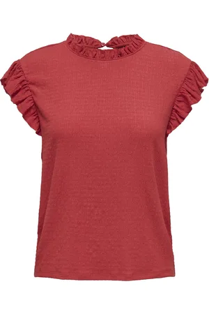 ONLY Onlfallon s/s frilltop cs jrs