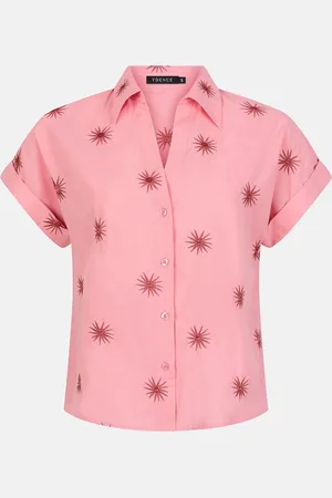 Ydence Blouse km sunny 10140 coral pinkstone red