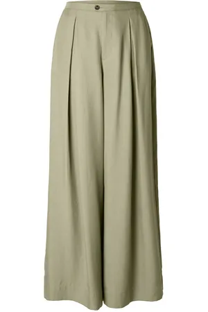 SELECTED Broek 16096915 natuk