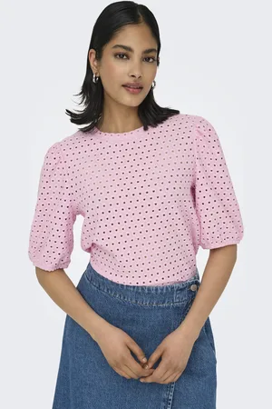 ONLY Onlelisa s/s o-neck top box jrs