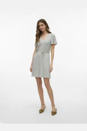VERO MODA Vmgina 2/4 short dress jrs ga noos