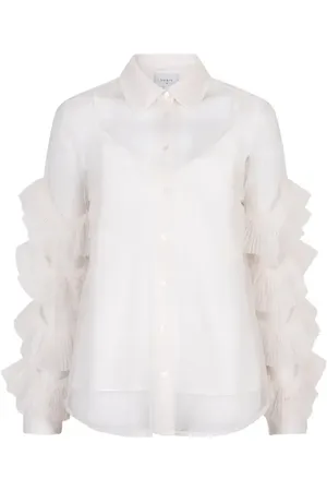 Dante 6 D6 piers tulle ruffled shirt