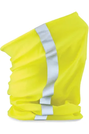 Beechfield Uniseks morf hi-vis nekwarmer voor volwassenen