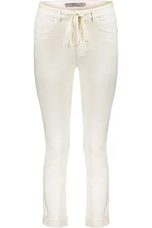 Geisha Jeans turn up 41012-10 offwhite
