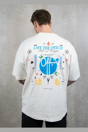 OFF THE PITCH Global oversized tee