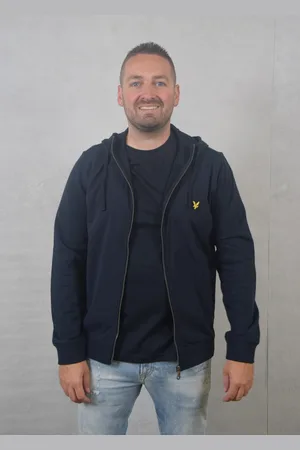 Lyle & Scott Hybrid zip hoodie