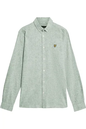 Lyle & Scott Linen blend oxford shirt