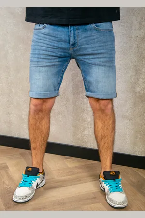 Pure Path The steve slim fit denim short