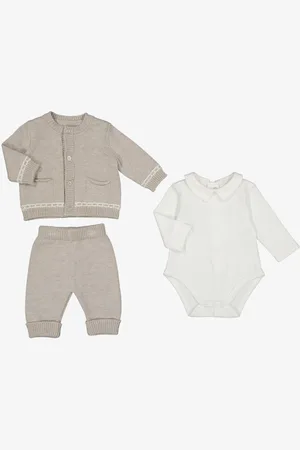 Mayoral Jongens set knit walnut