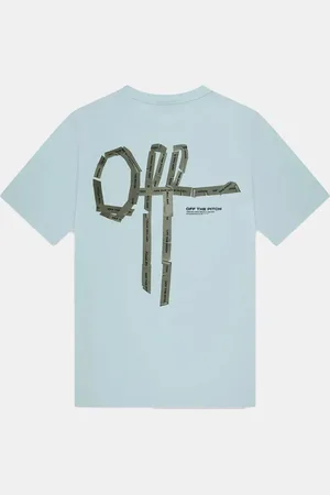 OFF THE PITCH Tape off slim fit tee