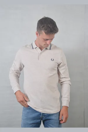 Fred Perry Ls twin tipped shirt