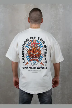 OFF THE PITCH Dragon oversized tee