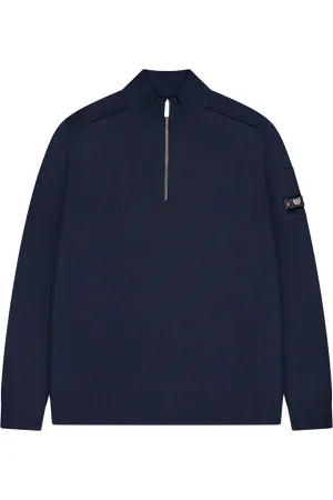 Quotrell Palace knitted halfzip
