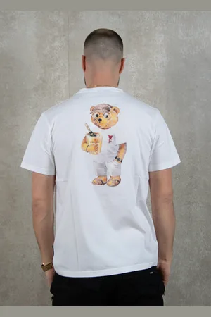 baron filou Backprint t-shirt h box design the beach club king