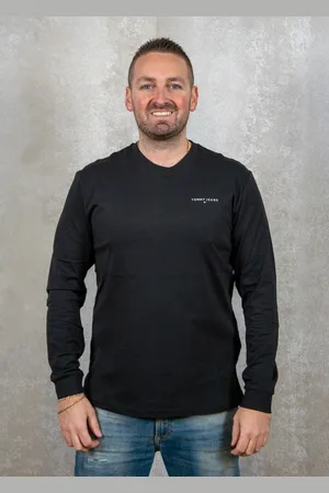 Tommy Hilfiger Slim linear chest ls tee ext