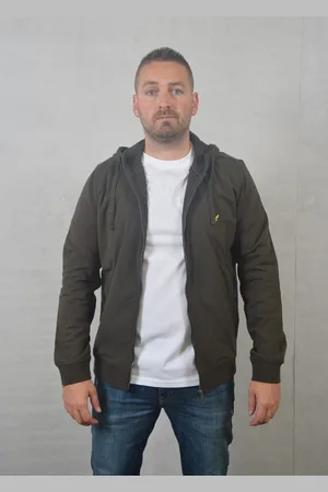 Lyle & Scott Hybrid zip hoodie