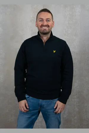 Lyle & Scott Loopback quarter zip sweat