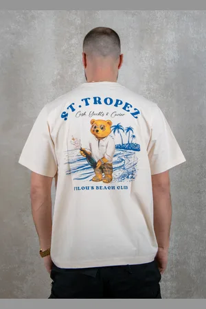 baron filou Oversized backprint the champagne splasher st.tropez