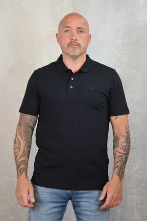 Lyle & Scott Tonal eagle polo shirt
