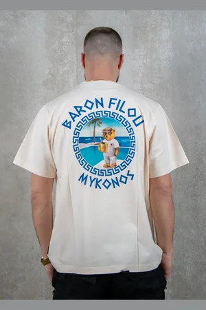 baron filou Oversized backprint the beach club king