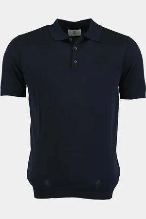 Bos Bright Blue Polo korte mouw polo 2086125/220 navy