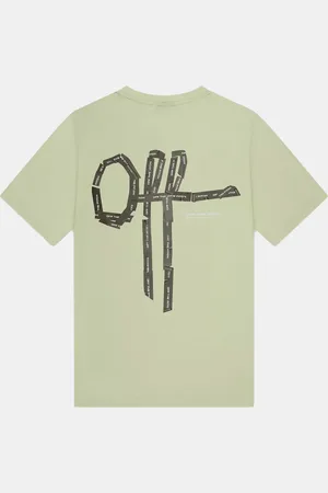 OFF THE PITCH Tape off slim fit tee