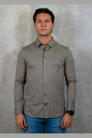 Pure Path Slim fit jersey shirts casual