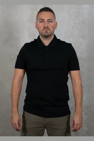 Lyle & Scott Tonal eagle superfine cotton polo shirt