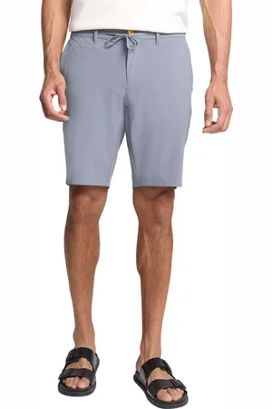 No Excess Short chino jersey travel washed blue