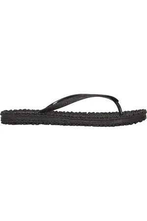 Ilse Jacobsen Flipflops with glitters black