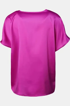 MUCHO GUSTO ® blouse milos fuchsia elegantie