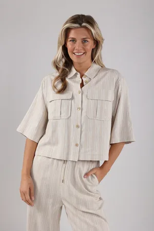 NUKUS Nks02011 bodine blouse stripe