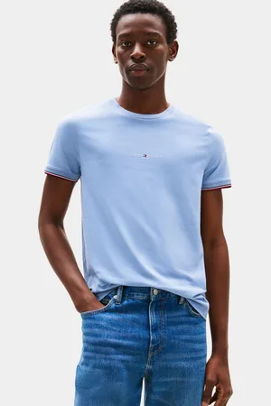 Tommy Hilfiger T-shirt korte mouw tommy logo tipped mw0mw32584/c2b