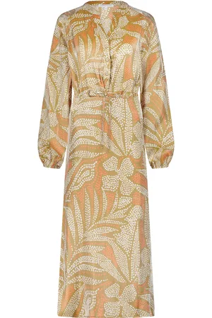 Tramontana Dress print bronze