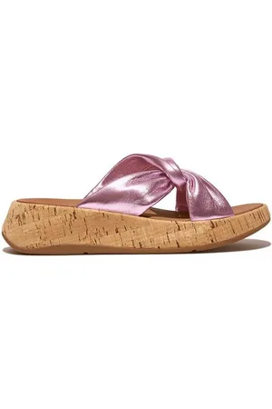 FitFlop F-mode leather twist