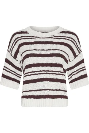 Moss Copenhagen Pullover 18299 egret fudge