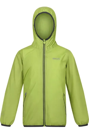 Regatta Groot buitenshuis kinderen/kinderen lever ii packaway rain jacket