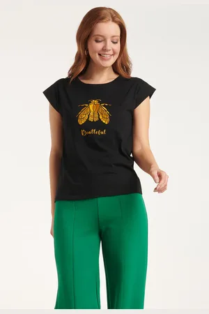 Smashed Lemon 24690 t-shirt met borduursel |