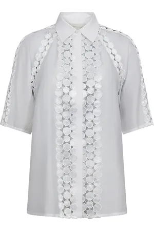 Copenhagen Muse Cmmolly shirt h lace band bright white