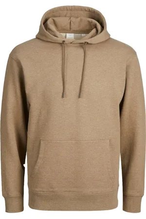 JACK & JONES Jprcclogan sweat hood shitake/mÉlange