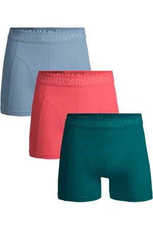 Muchachomalo Men 3-pack boxer shorts solid solid1010 655