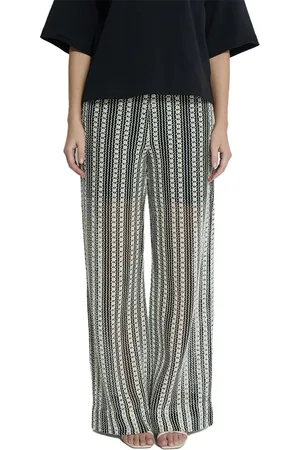 Minus Msnila pant black striped