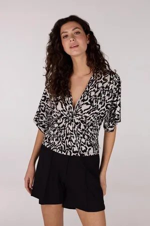 Jansen Amsterdam Fuan shirt 134 leopard