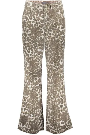 Geisha 51333-10 jeans wide leopard