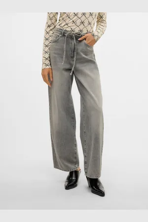 VERO MODA Vmwien Mid Rise Wide Leg Fit Jeans