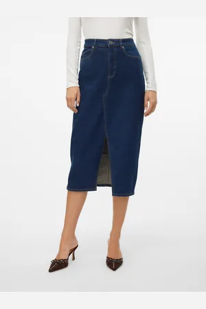 VERO MODA Vmveri High Waist Midi-rok